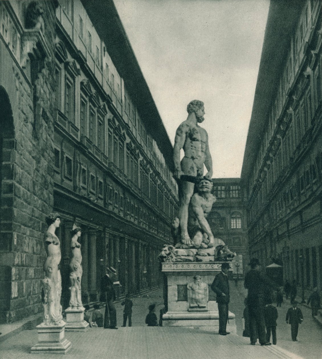 Uffizi Galéria, Firenze, Olaszország, 1927 alkotó: Eugen Poppel
