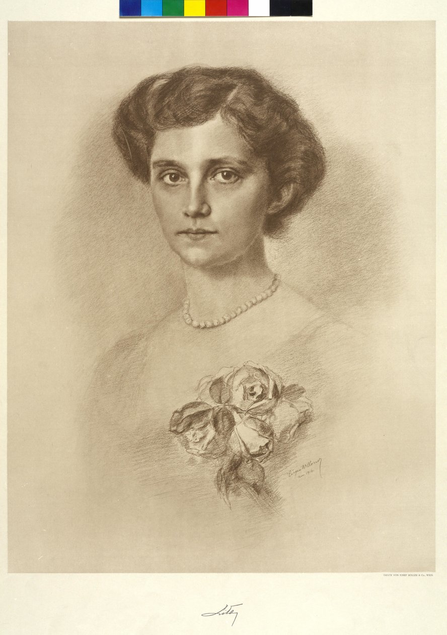 Zita osztrák császárné alkotó: Eugen Willoner