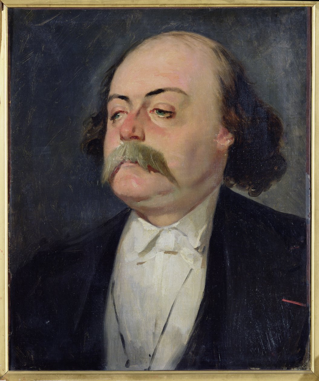 Gustave Flaubert (1821-80) portréja 1868-81 alkotó: Pierre François Eugène Giraud