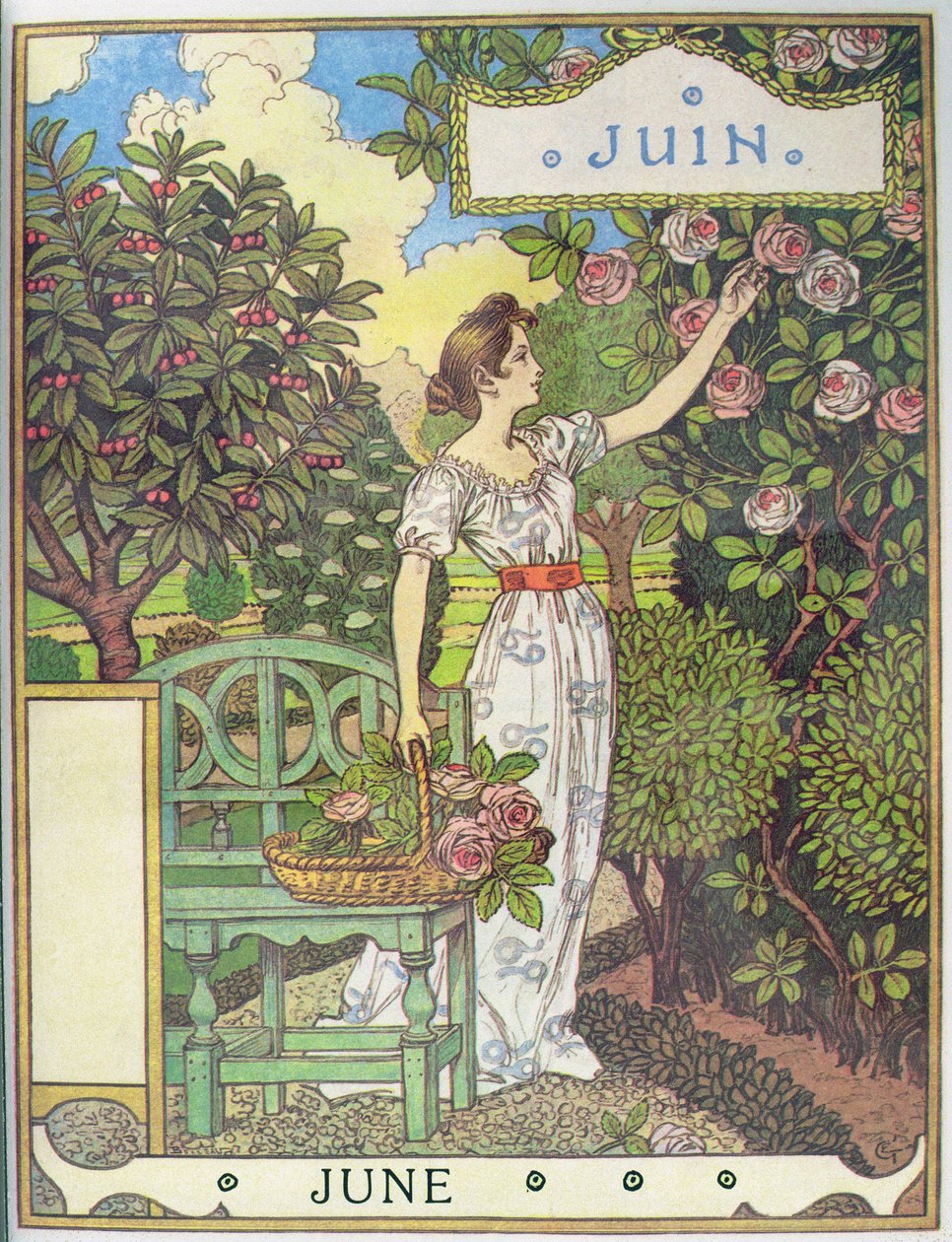 június alkotó: Eugene Grasset