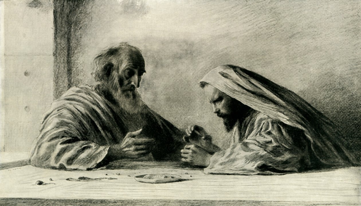 A drága gyöngy, c1916, 1936. alkotó: Eugene Burnand