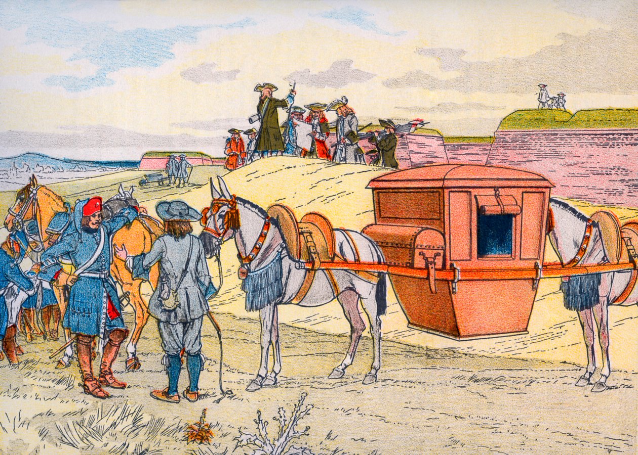 Sebastien Le Prestre de Vauban utazási alma alkotó: Eugene Courboin
