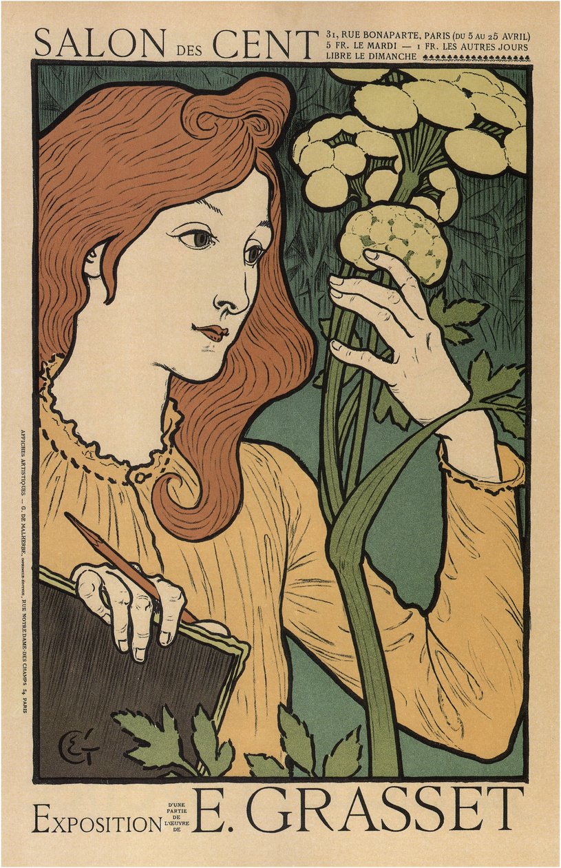 Salon des Cents, 1894 alkotó: Eugene Grasset