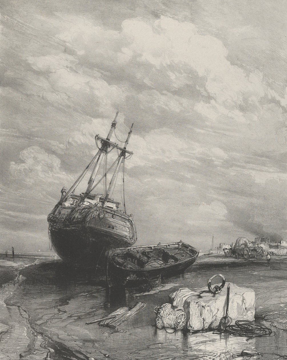 Apály, 1833. alkotó: Eugene Isabey