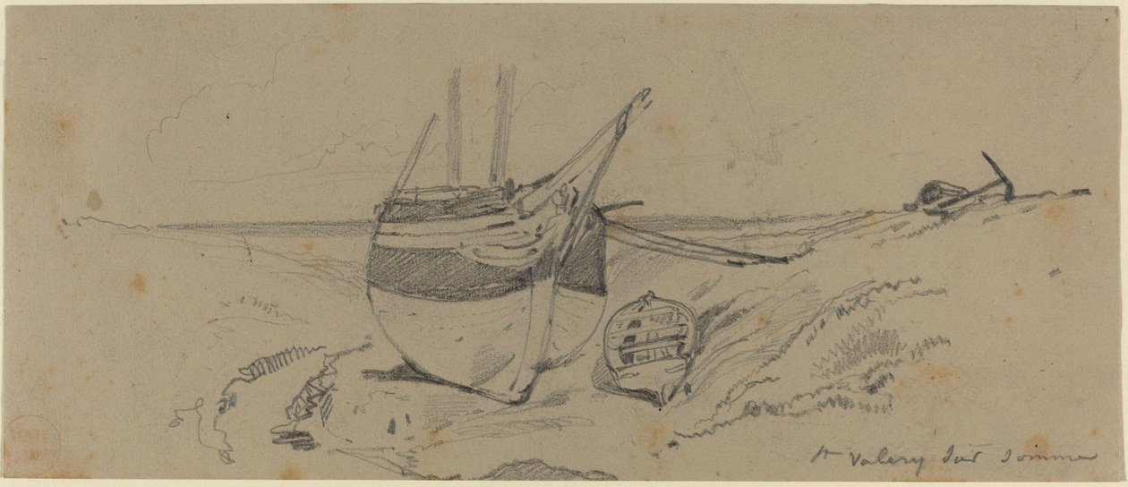 St. Valery sur Somme alkotó: Eugene Isabey