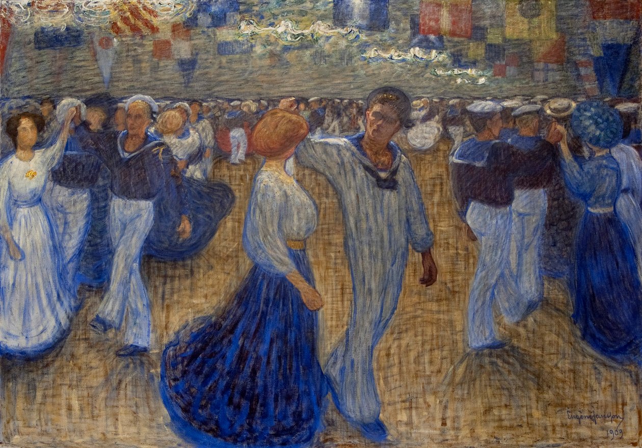 Tengerészbál alkotó: Eugène Jansson