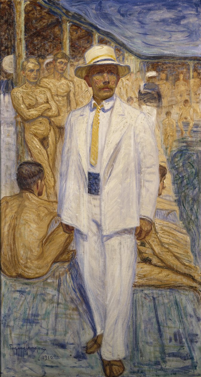 Önarckép alkotó: Eugène Jansson