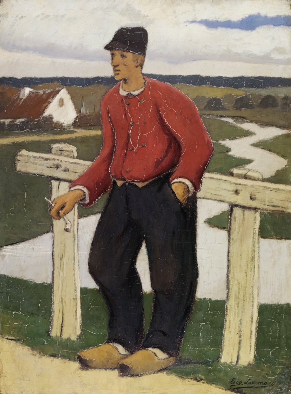 Fiatal gazda alkotó: Eugene Laermans
