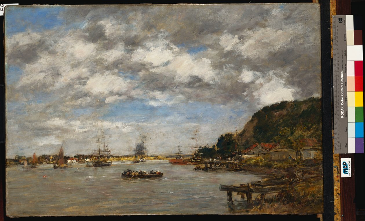 Bordeaux alkotó: Eugene Louis Boudin
