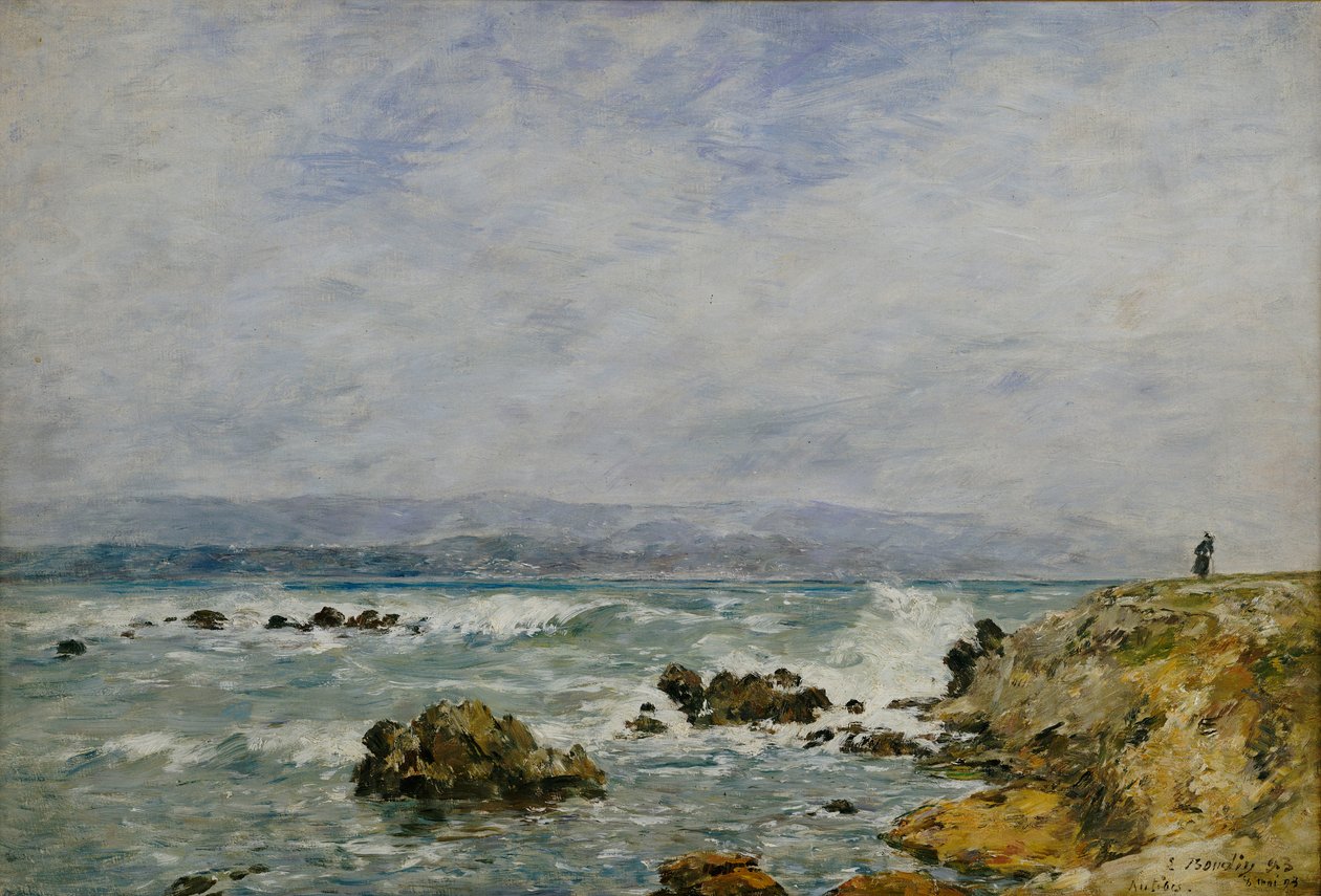 The Point of Ilette, Antibes, 1893 alkotó: Eugene Louis Boudin