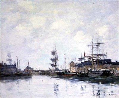 A Fecamp-medence alkotó: Eugene Louis Boudin