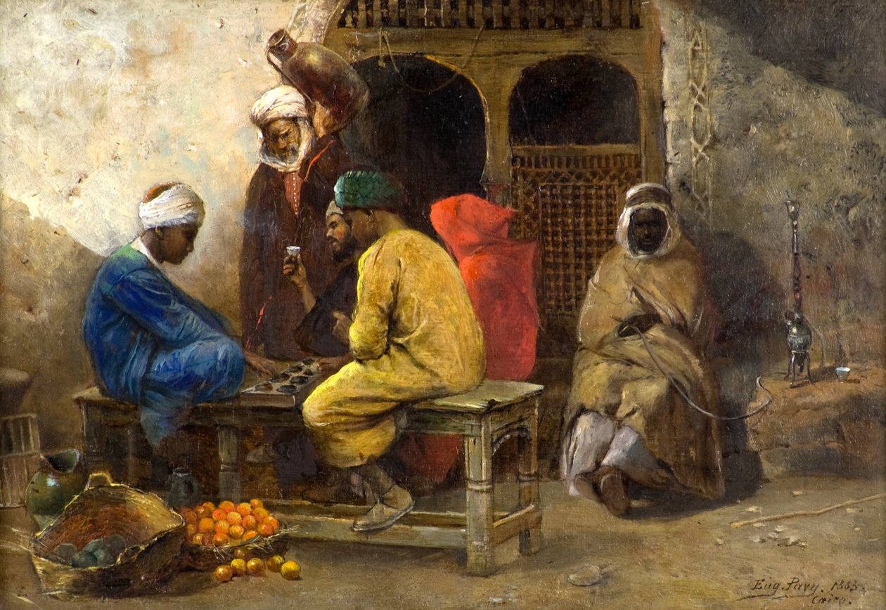 Egy arab piac alkotó: Eugene Pavy