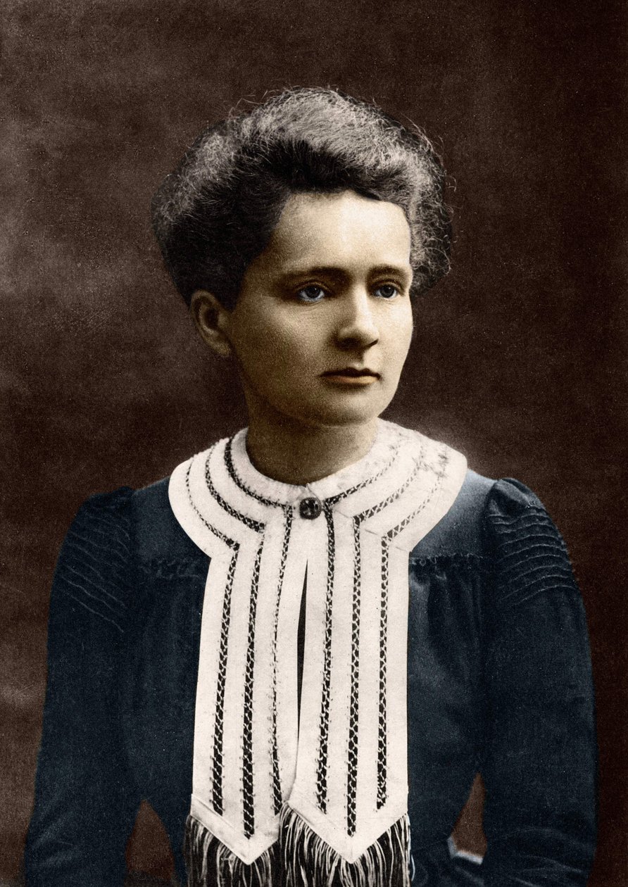 Marie Curie portréja 1867-1934 alkotó: Eugene Pirou