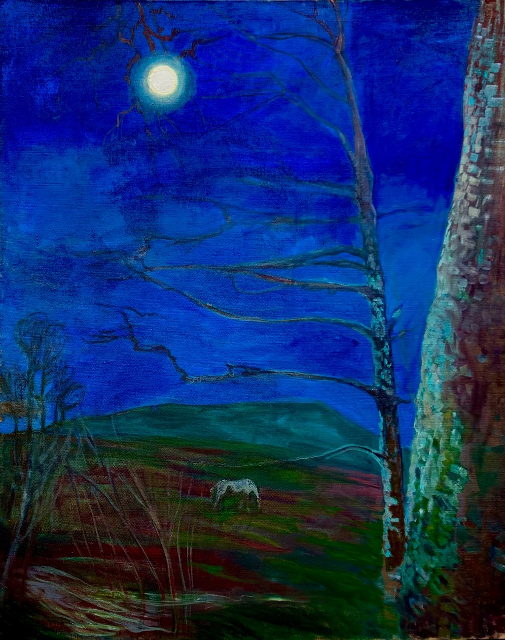Flower Moon (festmény) alkotó: Eugenie Vronskaya