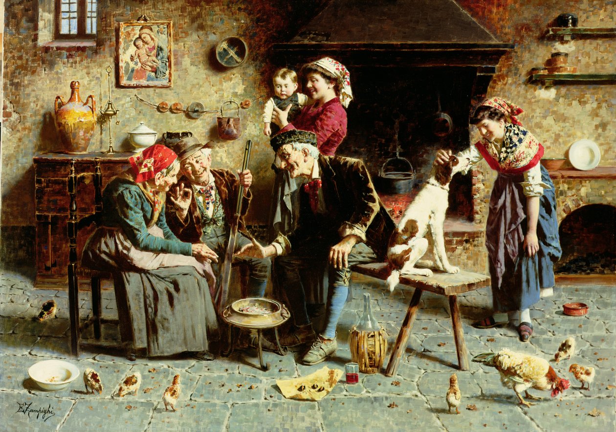A Mesélő alkotó: Eugenio Zampighi