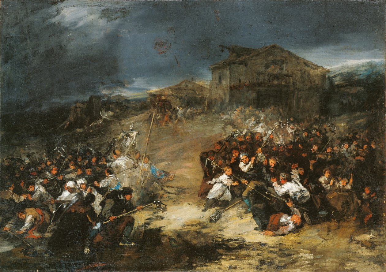 Hajnali menet alkotó: Eugenio Lucas Velázquez