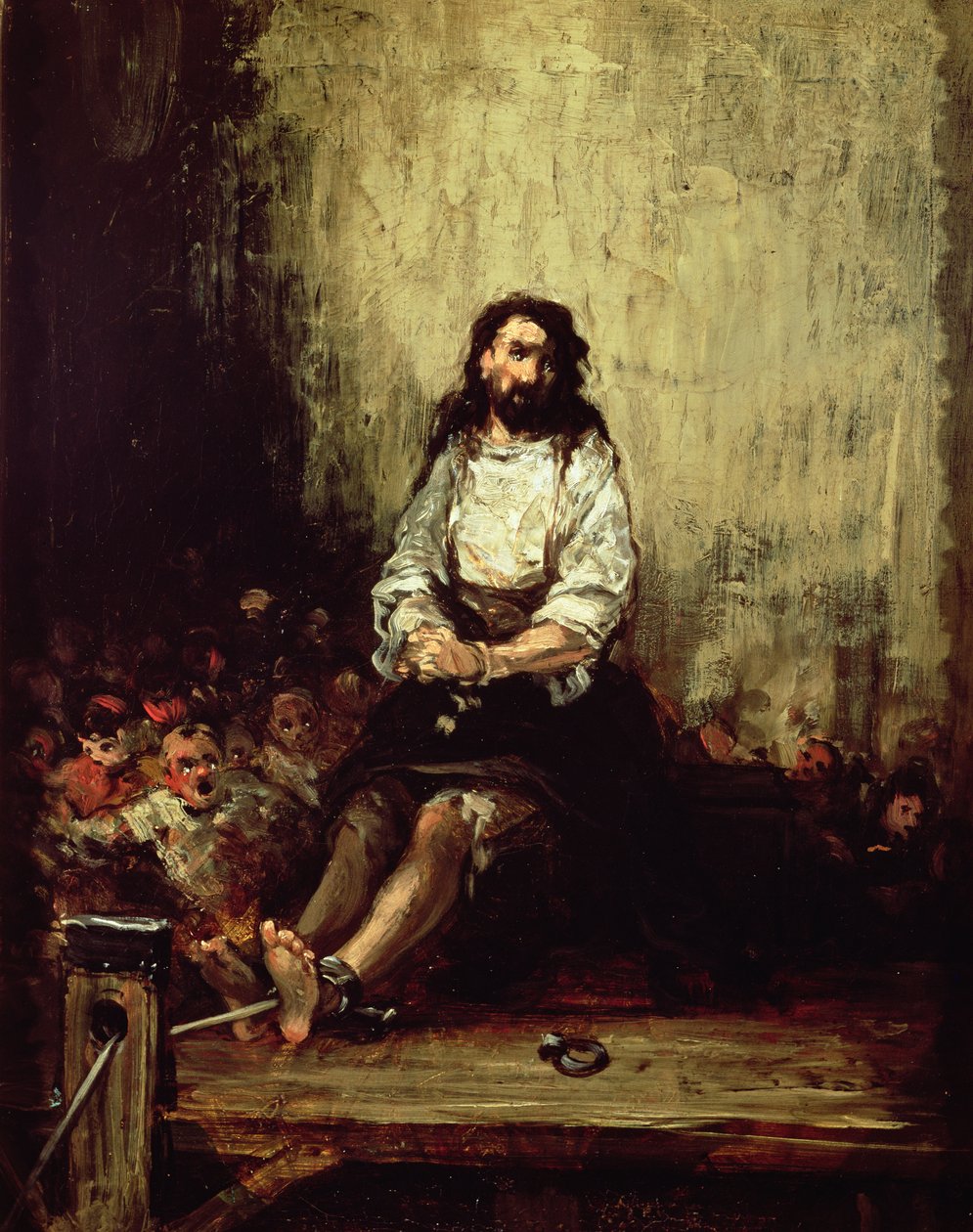 A kínzás áldozata alkotó: Eugenio Lucas Velázquez