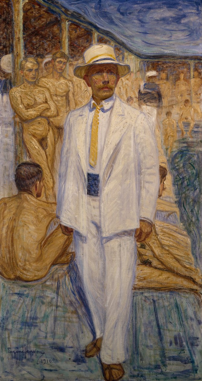 Önarckép alkotó: Eugène Jansson