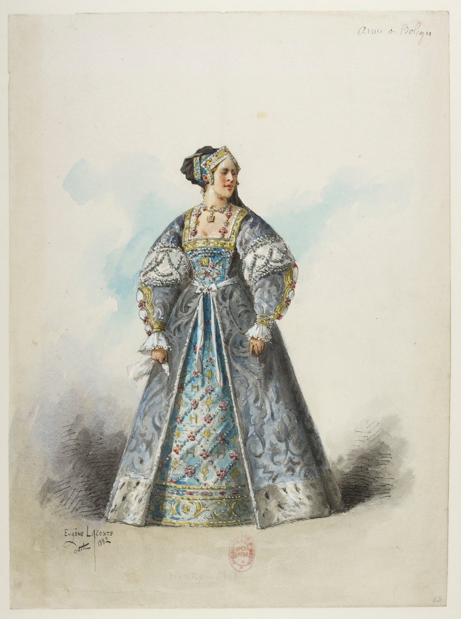 Jelmezmodellek - Lacoste - 63. Anne de Boleyn alkotó: Eugene Lacoste