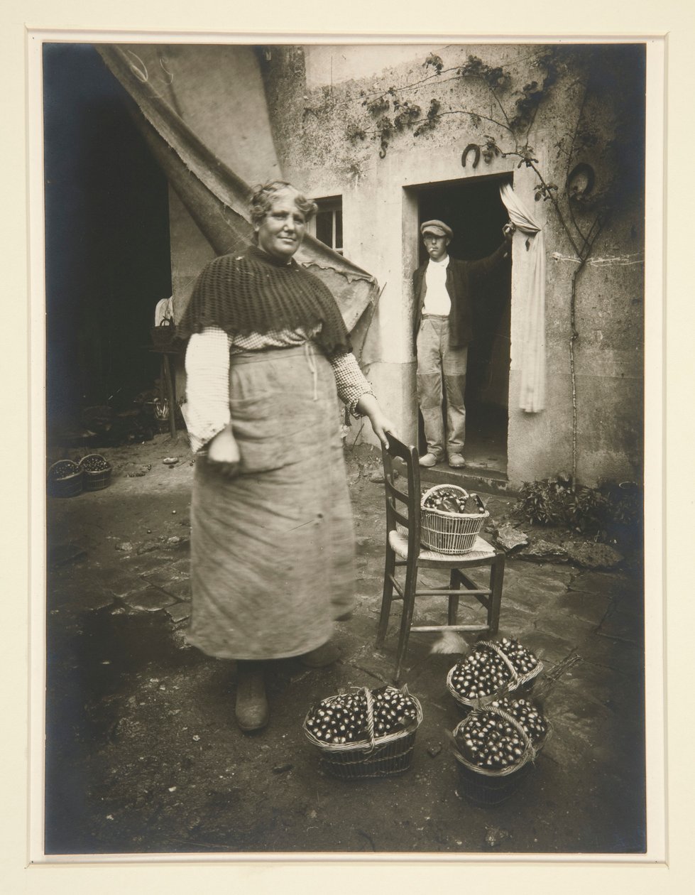 Verrieres-i nő alkotó: Eugène Atget