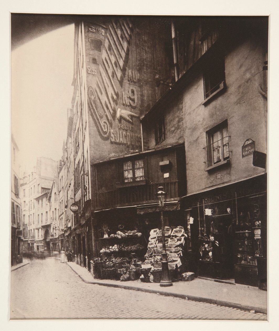 Rue Galande, Párizs alkotó: Eugène Atget