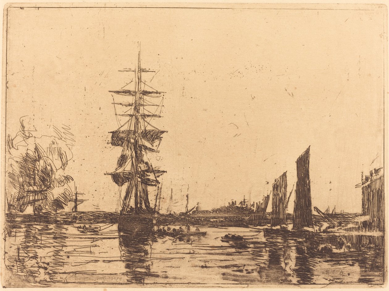 Tengeri kilátás alkotó: Eugène Boudin