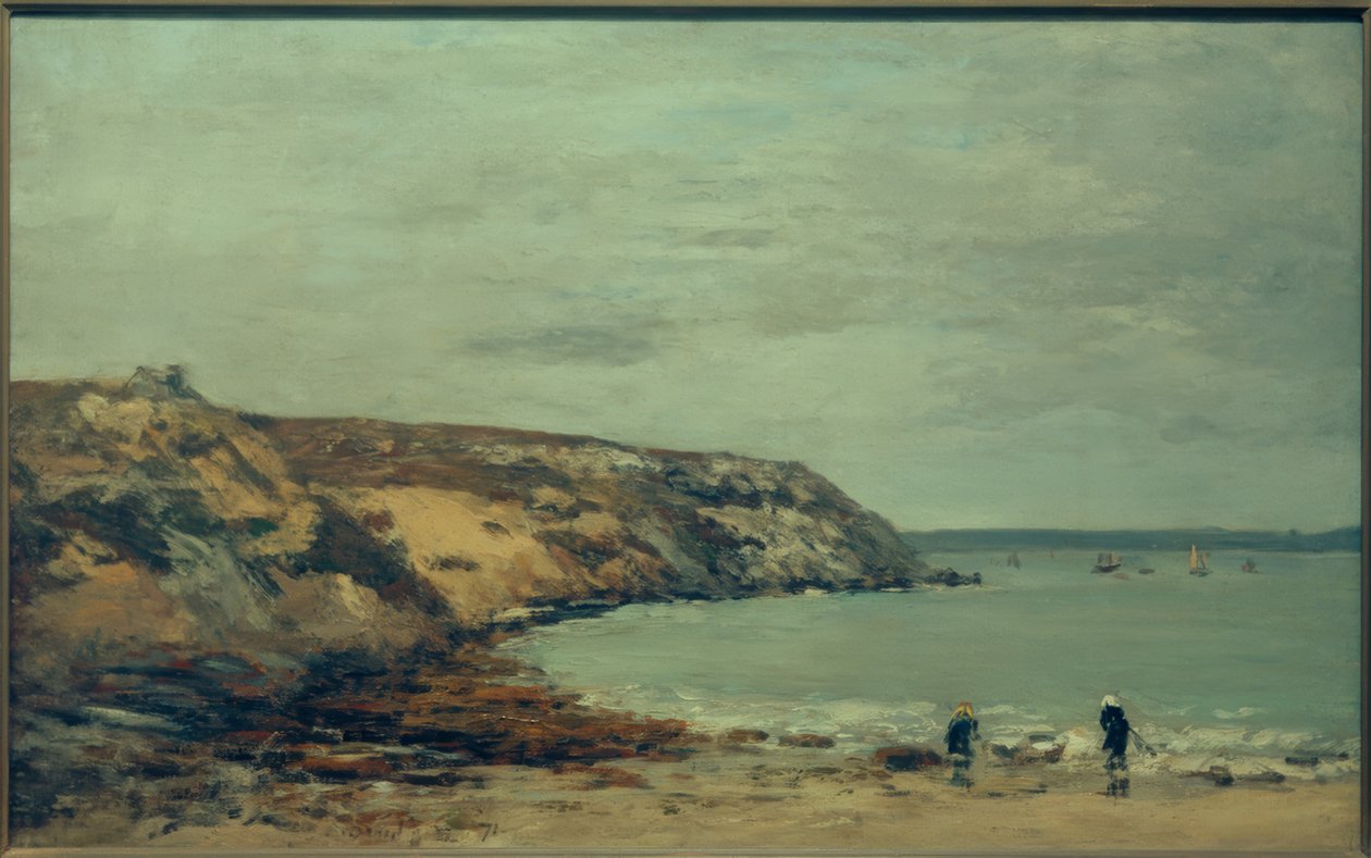 Rade de Brest. Bindy partja alkotó: Eugene Louis Boudin