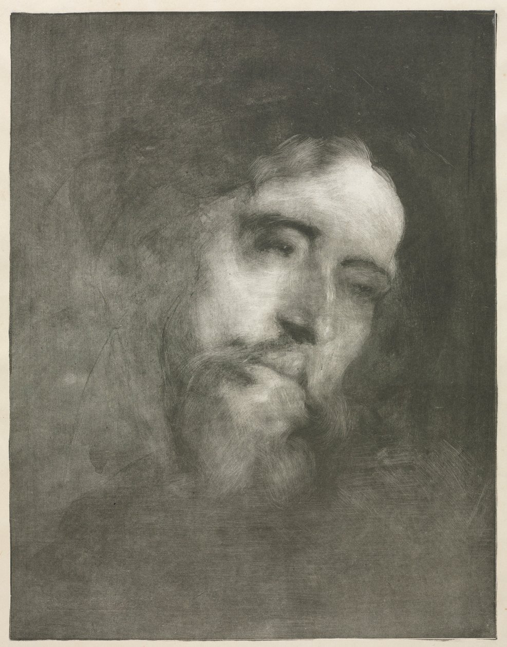 Alphonse Daudet, 1893. alkotó: Eugène Carrière