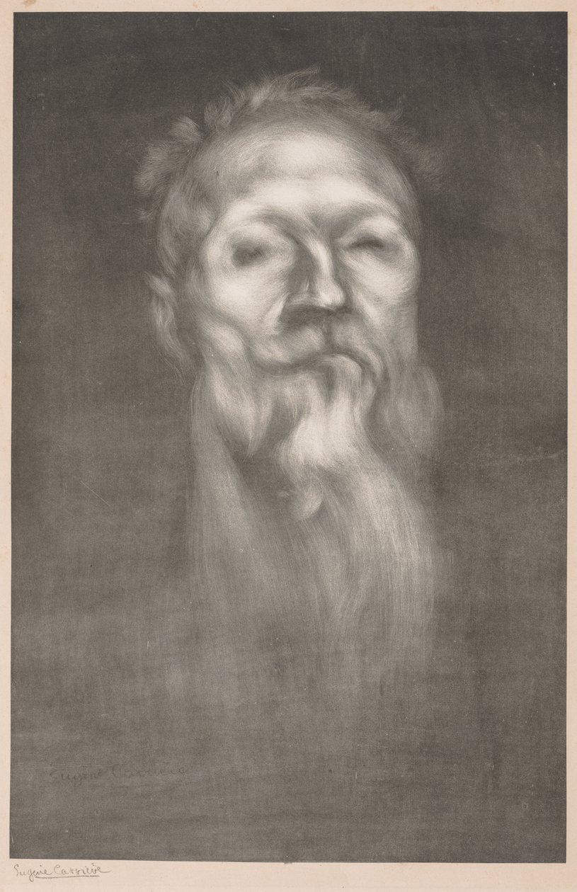 Auguste Rodin. alkotó: Eugène Carrière