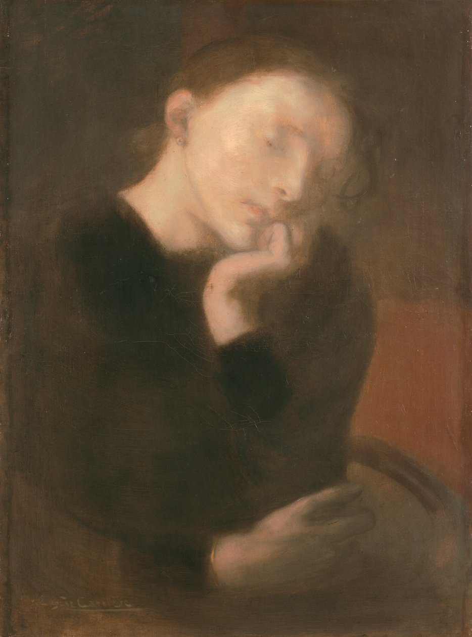 Meditáció alkotó: Eugène Carrière