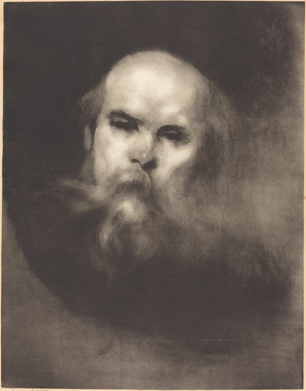 Paul Verlaine alkotó: Eugène Carrière