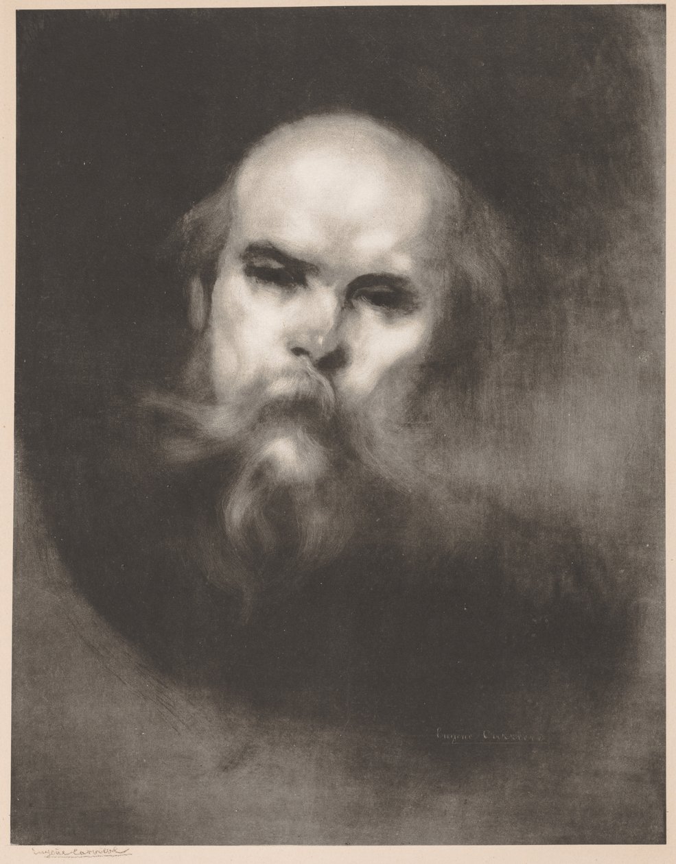 Paul Verlaine, 1896. alkotó: Eugène Carrière