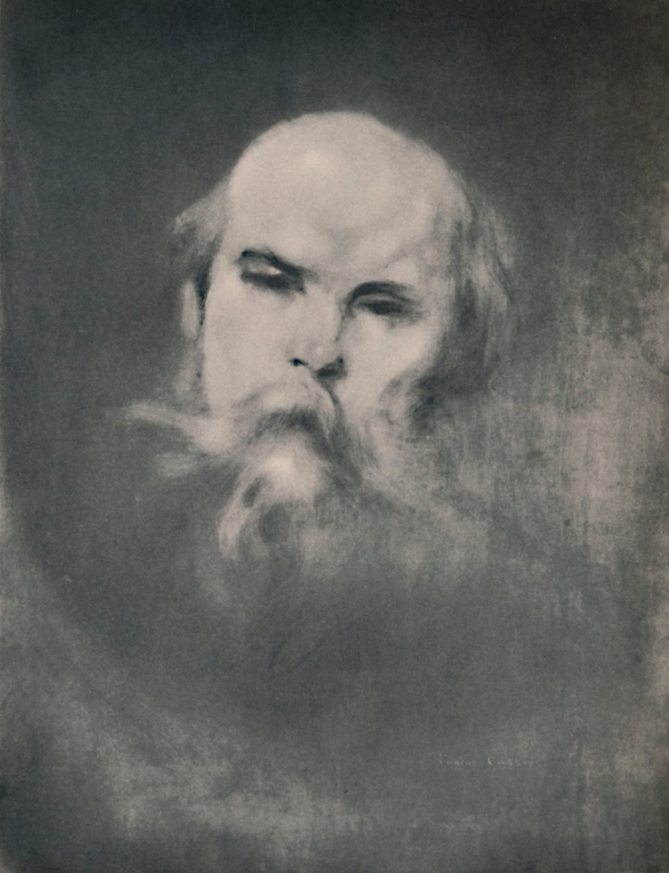 Paul Verlaine, 1891 körül, 1946. alkotó: Eugène Carrière