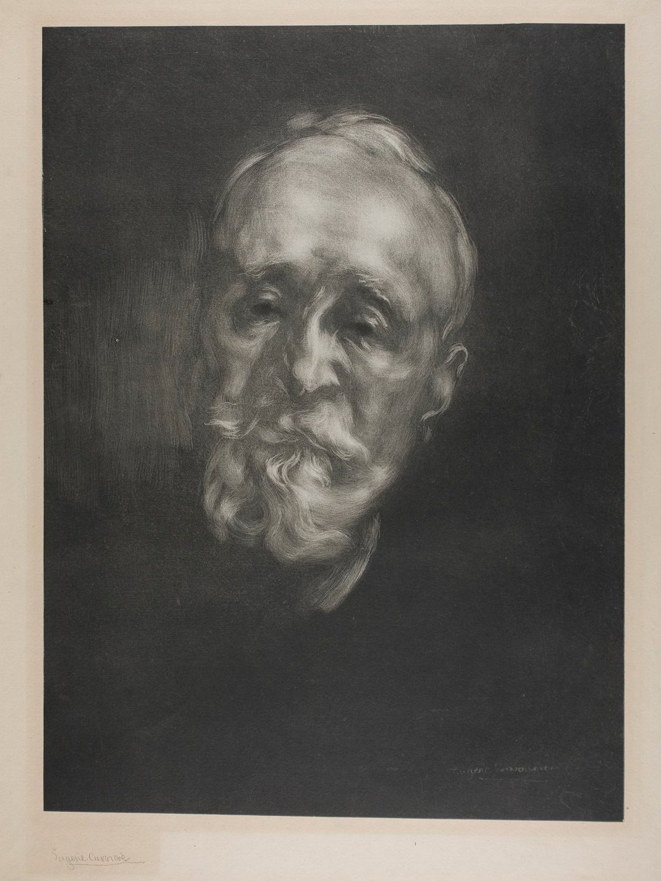 Puvis de Chavannes portréja alkotó: Eugène Carrière