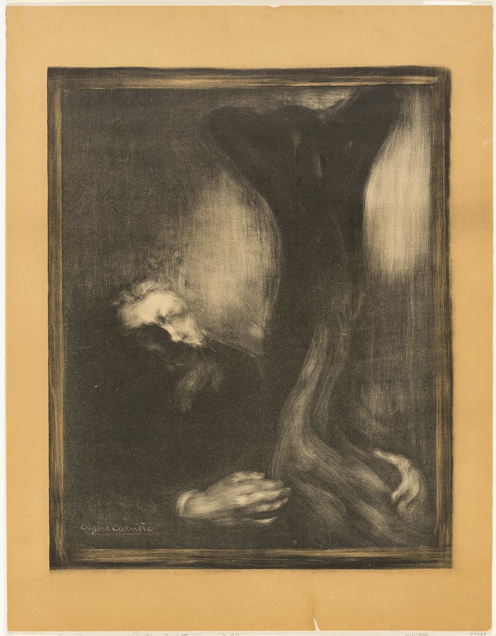 Rodin szobrászat alkotó: Eugène Carrière