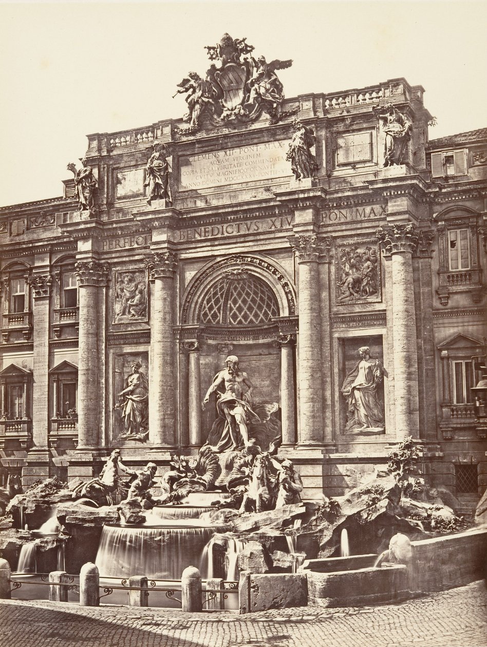 Trevi-kút, 1848-52. alkotó: Eugène Constant