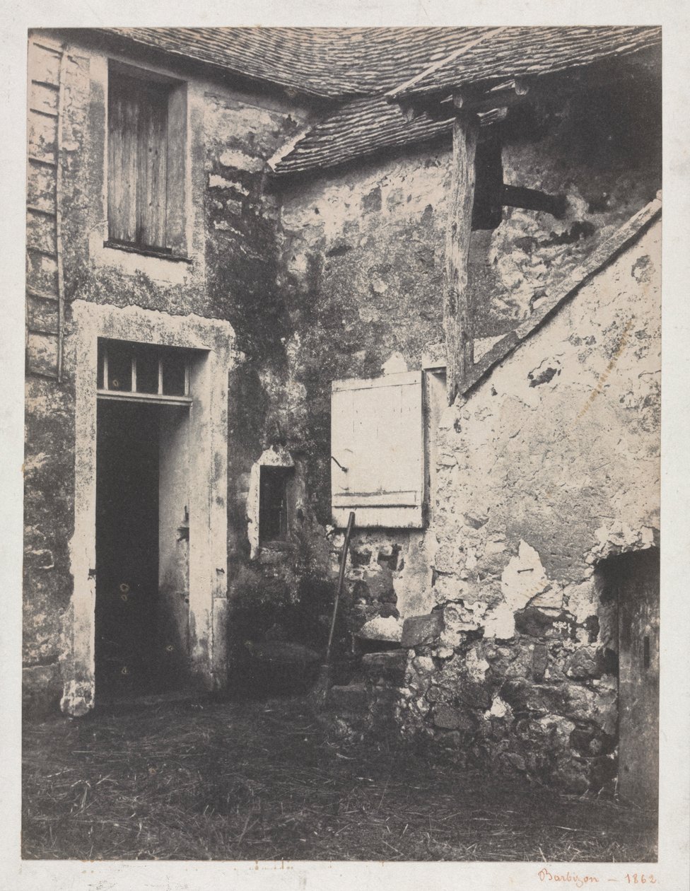 Tanyaudvar, 1862. alkotó: Eugène Cuvelier