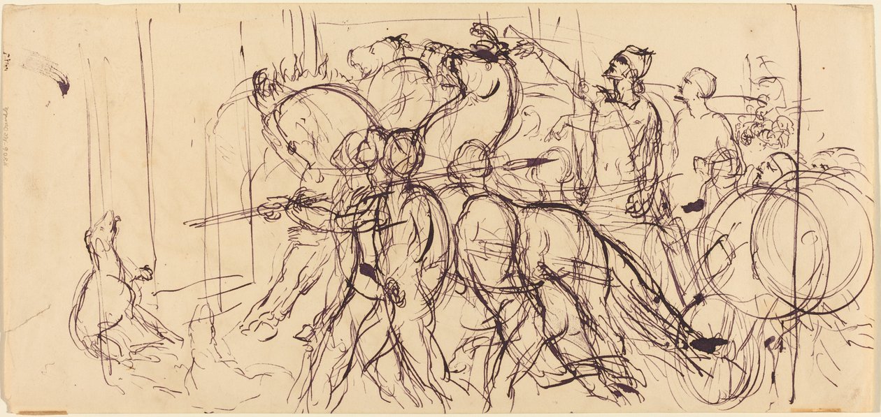 Szekeresek. alkotó: Eugène Delacroix