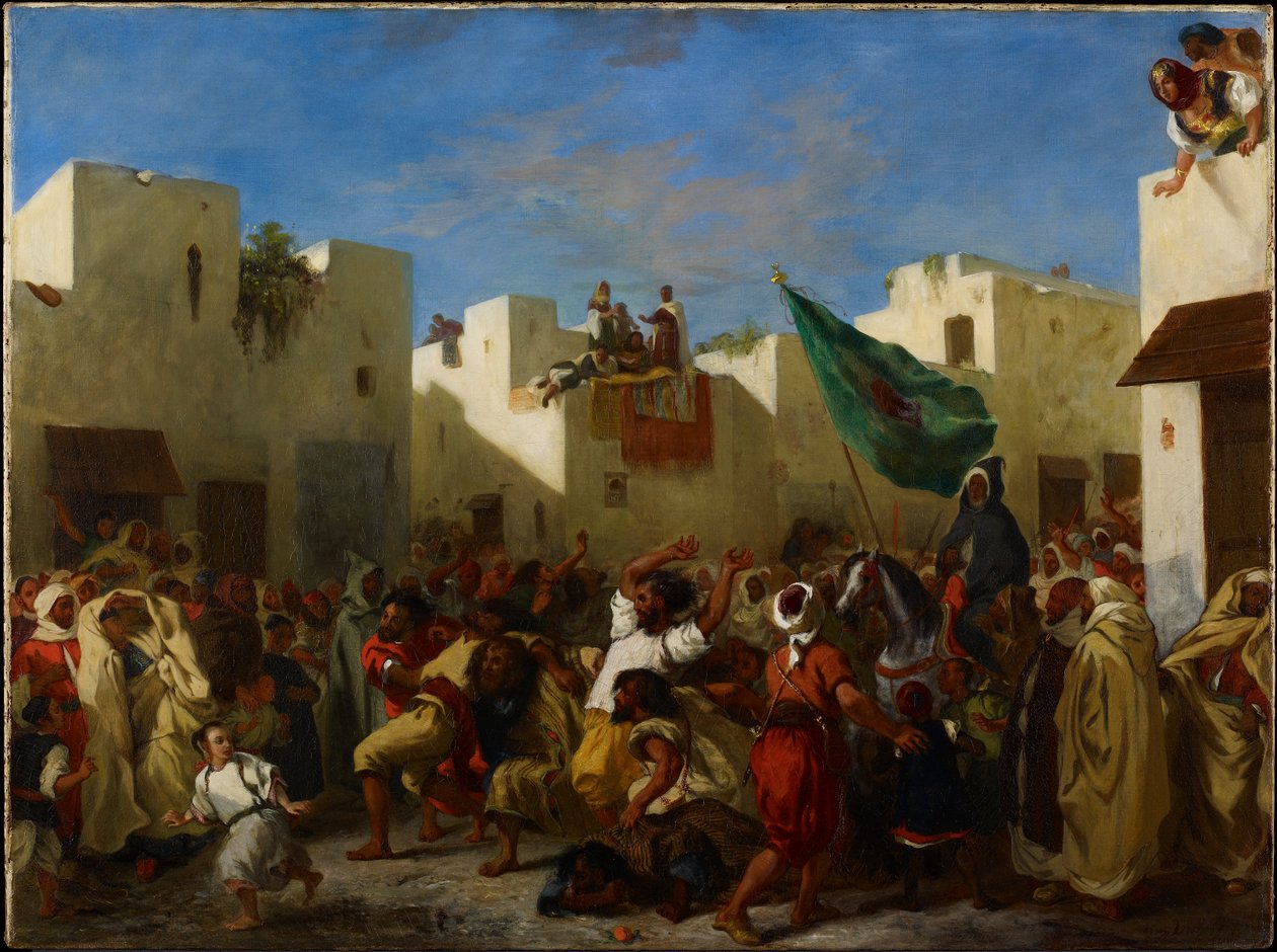 Tanger-i konvulsionisták alkotó: Eugène Delacroix