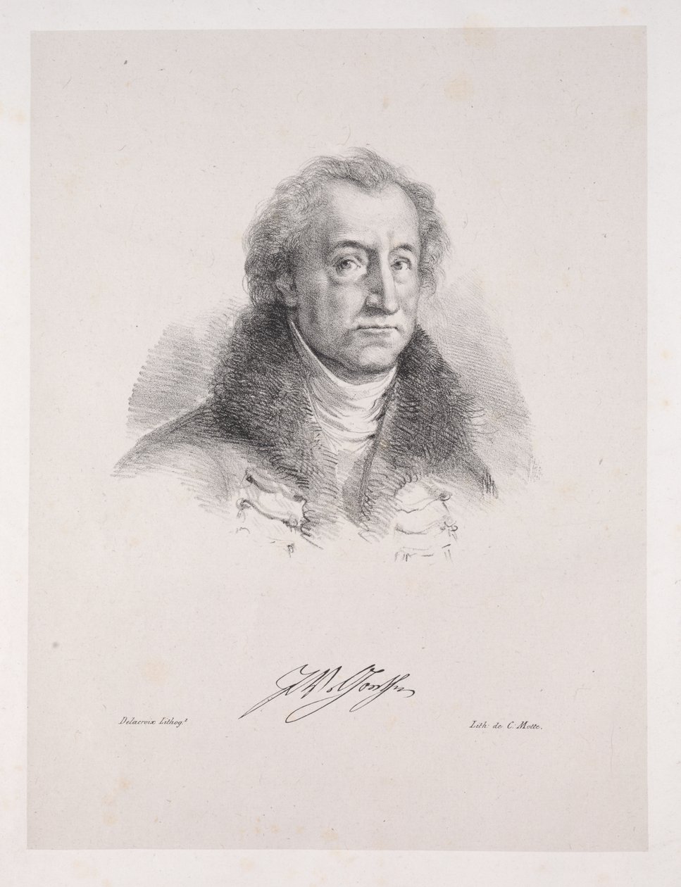 Illusztrációk Fausthoz alkotó: Eugène Delacroix