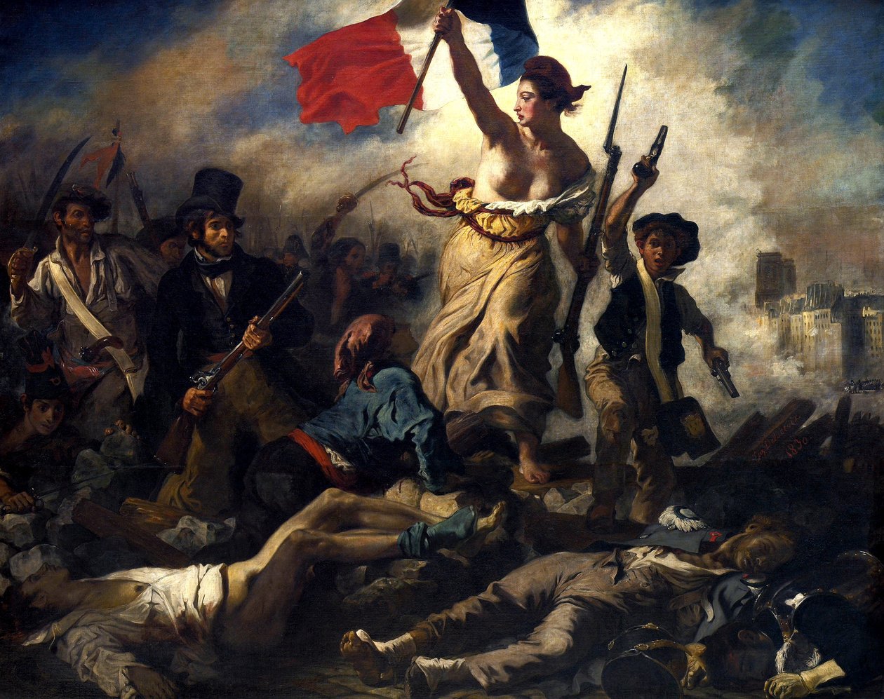 A szabadság a nép élén alkotó: Eugène Delacroix