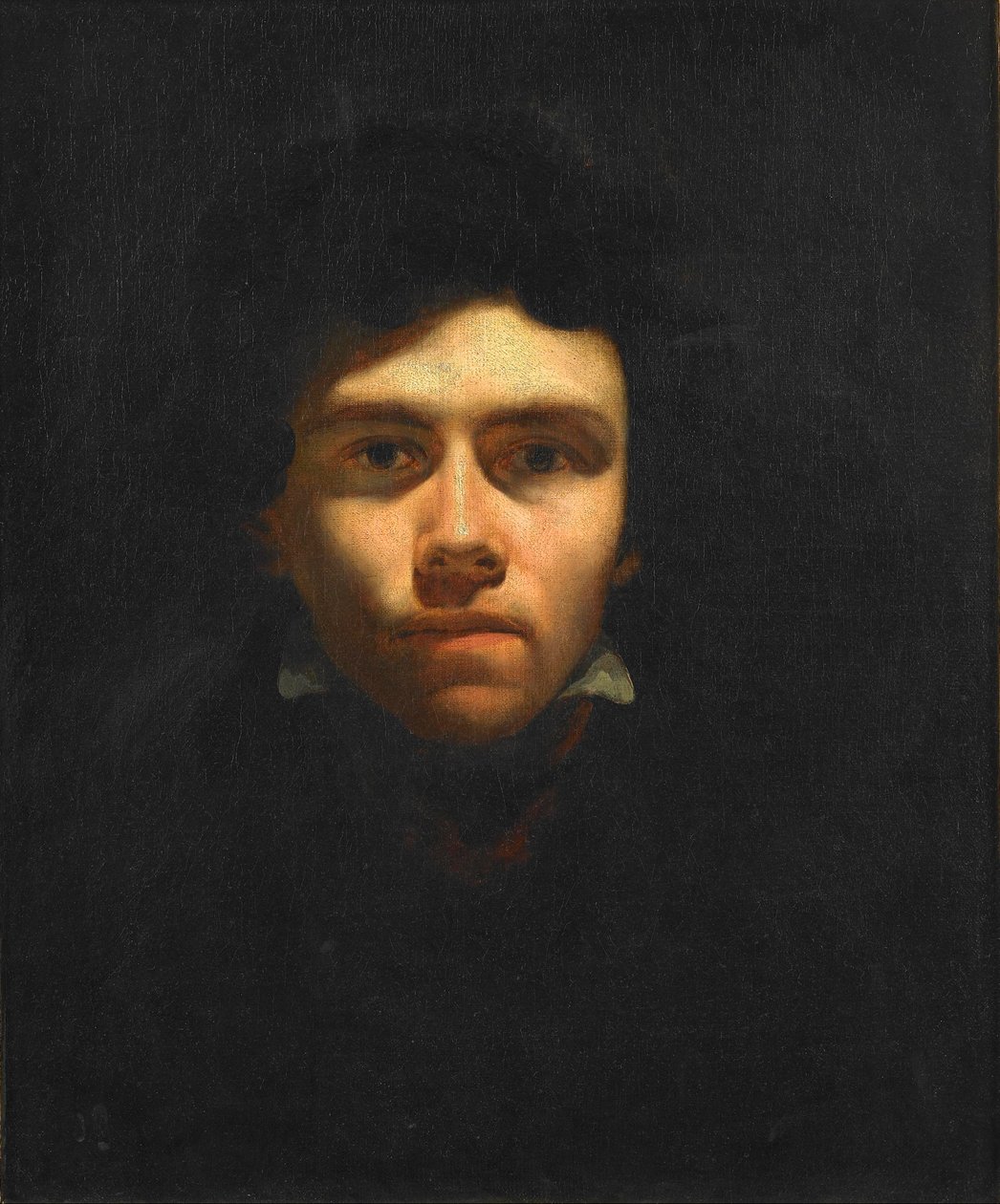 Önarckép, 1816 körül. alkotó: Eugène Delacroix
