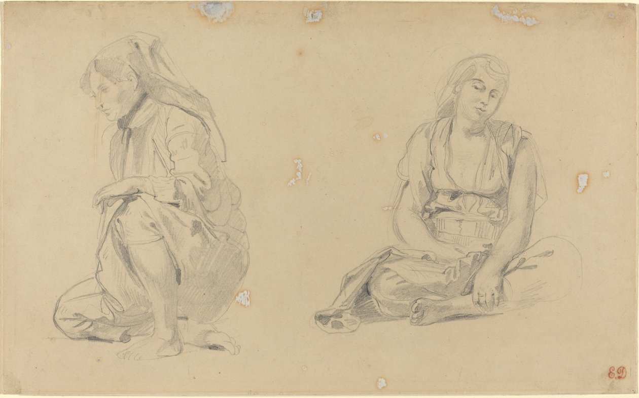 Algír nők alkotó: Eugène Delacroix