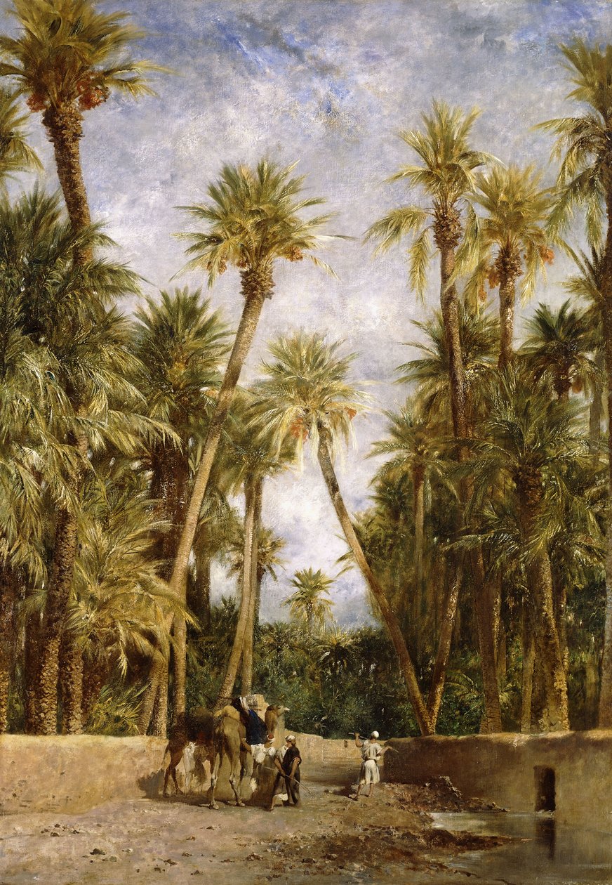 Oasis At Lagrount, alkotó: Eugène Fromentin