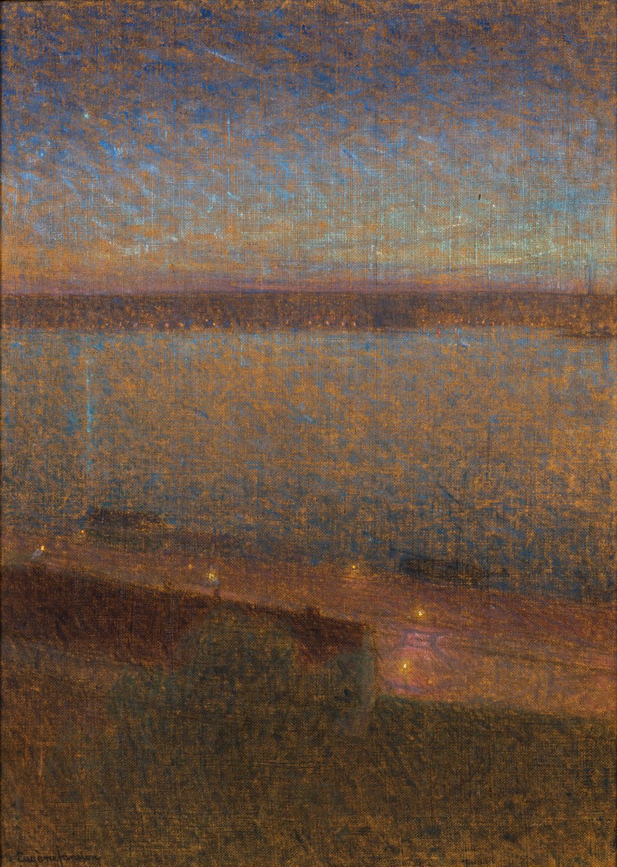 Egy éjszaka 1895 májusában. alkotó: Eugène Jansson
