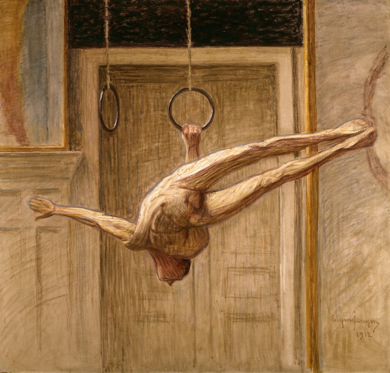 Ring Gimnast No.2, 1912 alkotó: Eugène Jansson