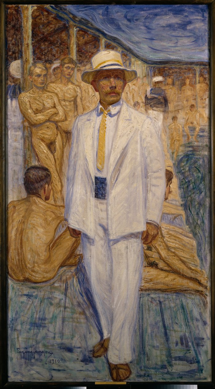 Önarckép alkotó: Eugène Jansson