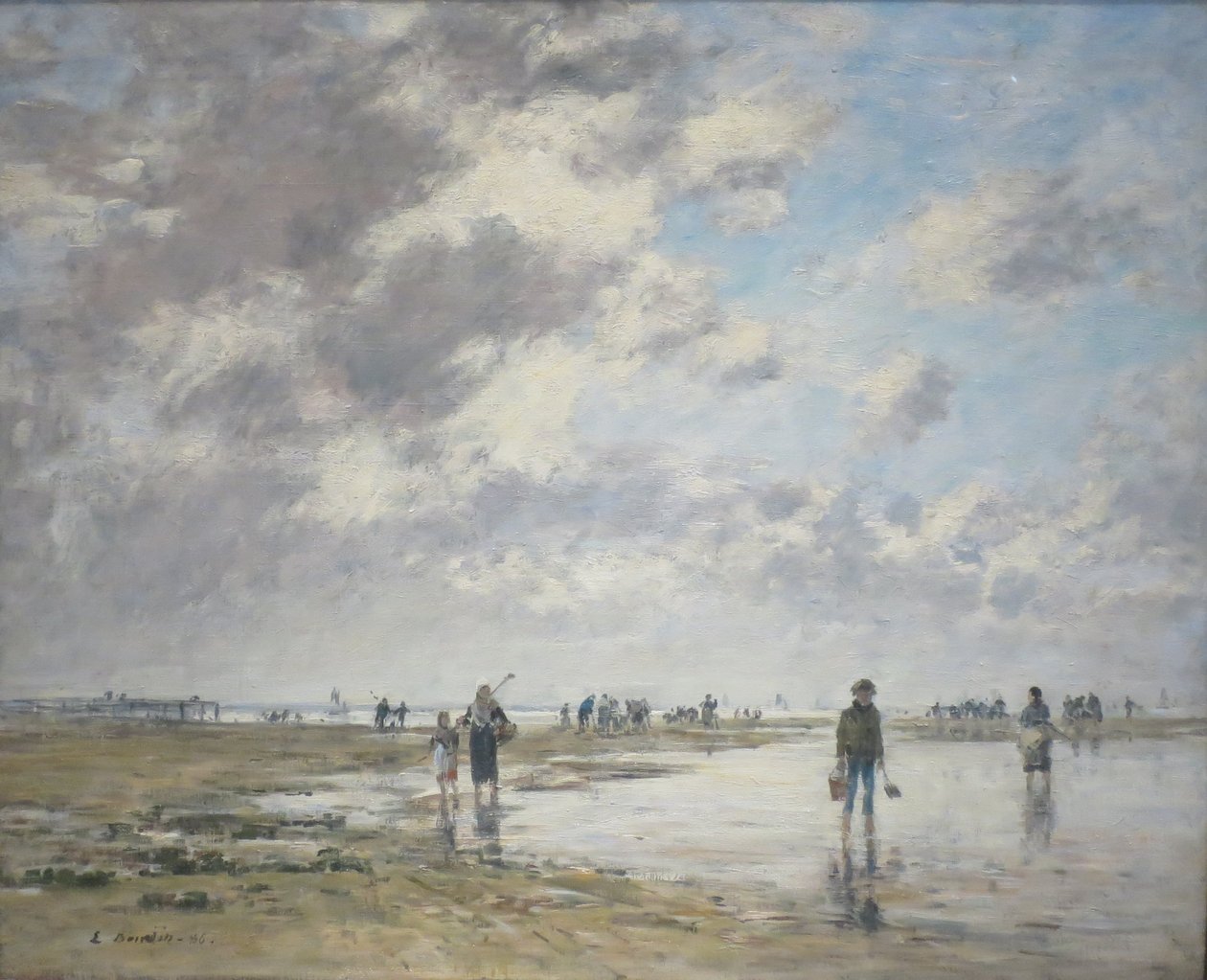 Apály, Berck alkotó: Eugene Louis Boudin