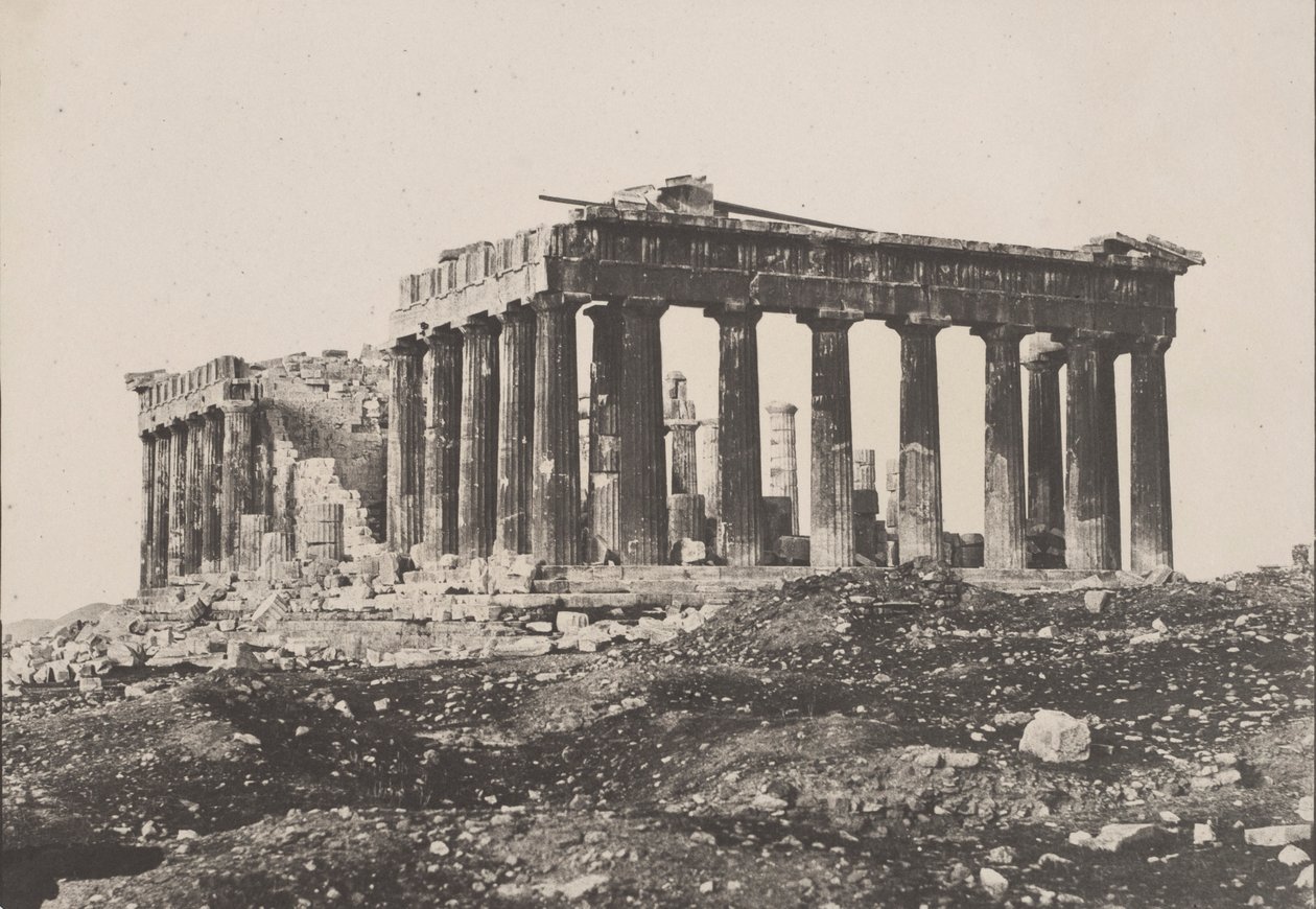 Parthenon, 1852. alkotó: Eugène Piot