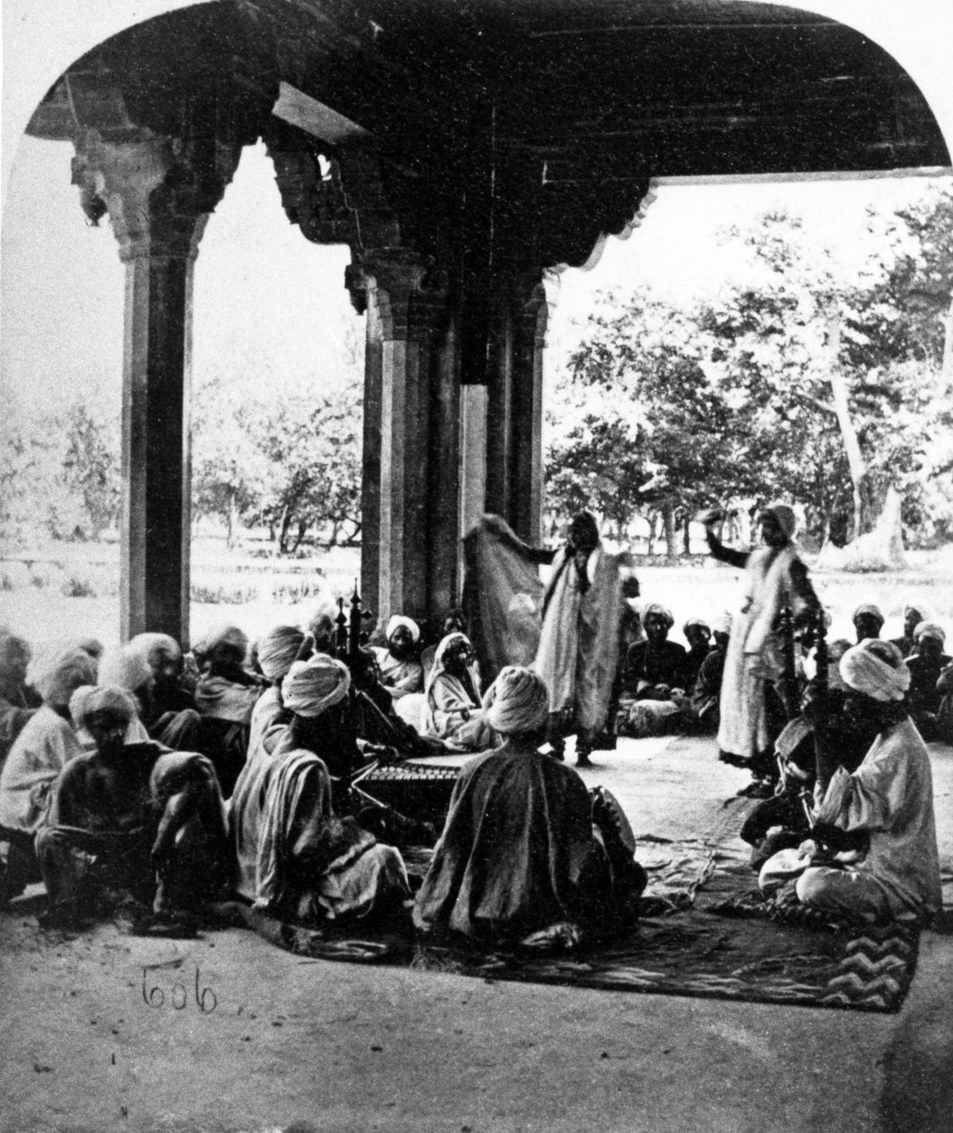 Nautch Dance, 1860 körül alkotó: European Photographer